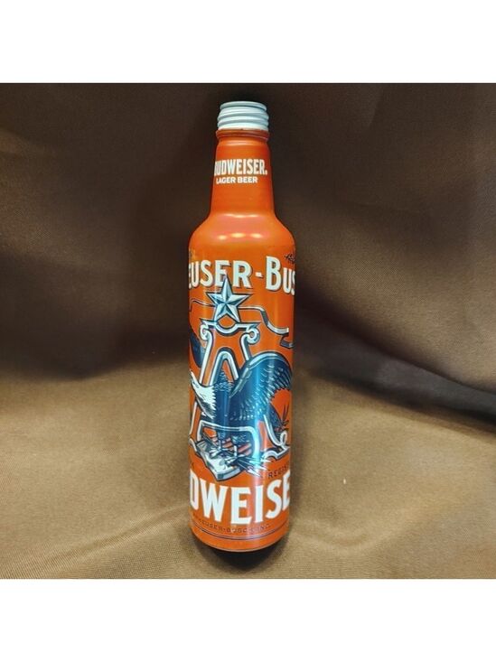 Budweiser Other - Budweiser Anheuser Busch Aluminum Bottle Red White Blue Eagle
